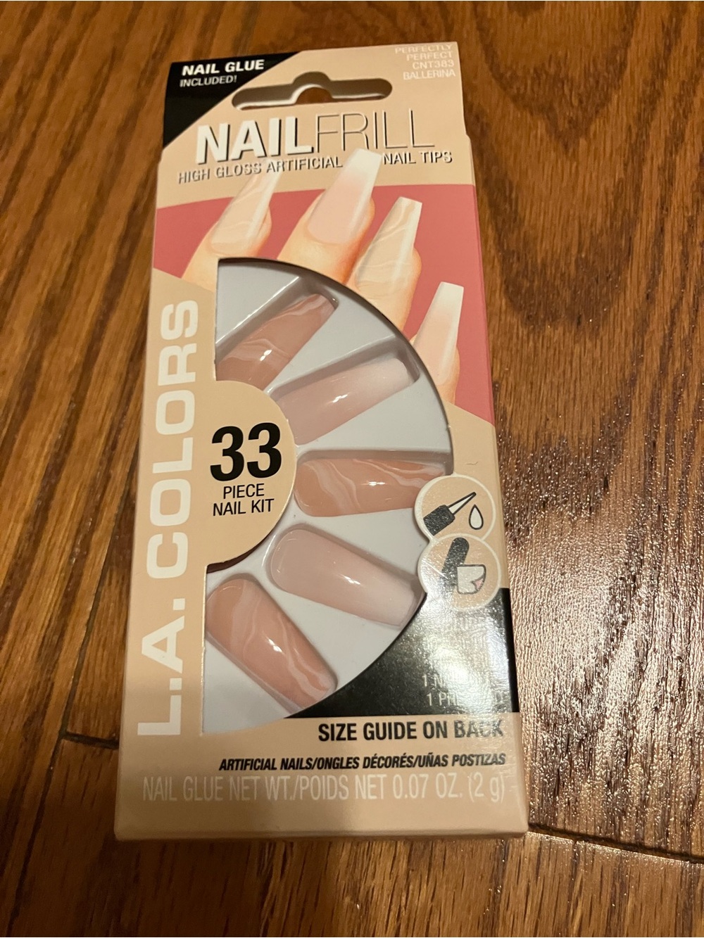 NWT L.A. Colors High Gloss Artificial Nail Tips